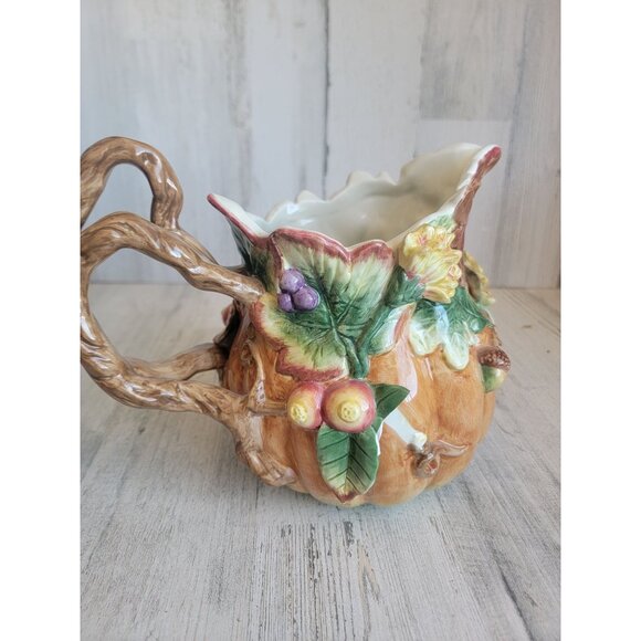 Fitz‎ Floyd Autumn Splendor pitcher home decor - Picture 6 of 13